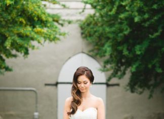 Trendy Wedding Dresses : Beautiful Lake House Wedding | Kristyn Harder Photography | Bridal Musings Weddi…