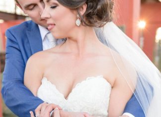 Trendy Wedding Dresses : Cool Desert Wedding | Monique Hessler Photography | Bridal Musings Wedding Blog…