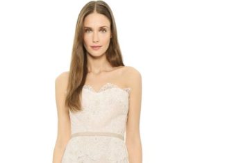 Trendy Wedding Dresses : Reem Acra I'm Beautiful Strapless Gown…