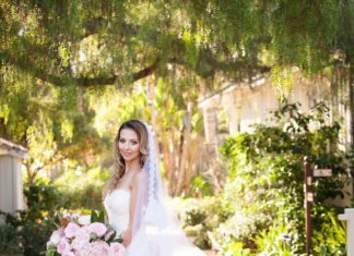 Trendy Wedding Dresses : Romantic Pink Wedding | Miki and Sonja Photography | Jill & Co Events | Brid…