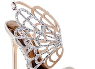 Trendy Women’s High Heels : Badgley Mischka Newlyn Embellished Cage High Heel Sandals…