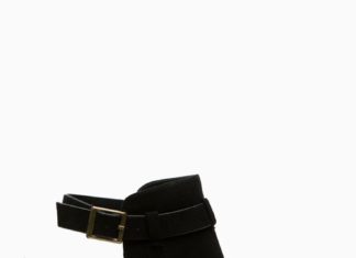 Trendy Women’s High Heels : Black Faux Suede Peep Toe Chunky Platform Heels @ Cicihot Heel Shoes online stor…