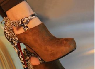 Trendy Women’s High Heels : Colourful Dance in Autumn day-Ankle Boots…