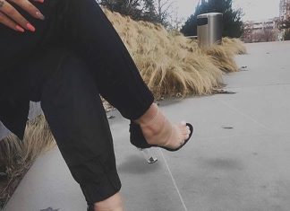 Trendy Women’s High Heels : Melanie Lambert-Carlson.smalls in our popular triple strap translucent heels Sho…