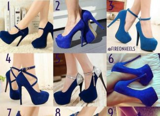 Trendy Women’s High Heels : Monday Blue(s)…