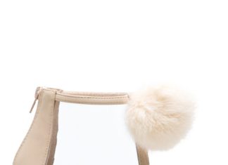 Trendy Women’s High Heels : Nude Transparent Lucite Vinyl Peep Toe Heels @ Cicihot. Booties spell style, so …