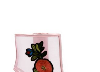 Trendy Women’s High Heels : Pink Mesh Patch Detailed Peep Toe Translucent Heels @ Cicihot Heel Shoes online …