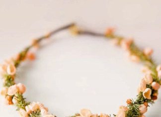 Wedding Hair With Flowers & jewels : vintage flower head wreath 'fields of flowers'…