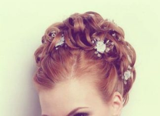 Wedding Hair With Flowers & jewels : 10 Best Short Wedding Hairstyles | 2013 Short Haircut for Women…