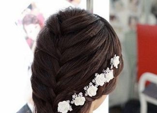 Wedding Hair With Flowers & jewels : 35 STUNNING WEDDING HAIRSTYLES – Page 2 of 3 – Trend To Wear…