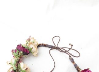 Wedding Hair With Flowers & jewels : coroa de flores….