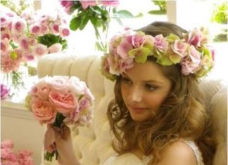 Wedding Hair With Flowers & jewels : E59BB32.jpg…