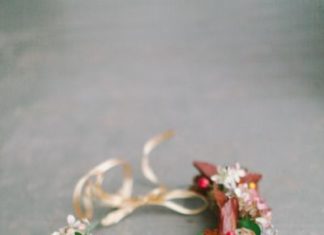 Wedding Hair With Flowers & jewels : Fall floral crown:…