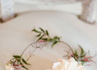 Wedding Hair With Flowers & jewels : Floral crown…