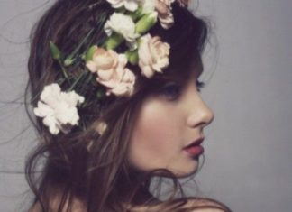 Wedding Hair With Flowers & jewels : flower crown…