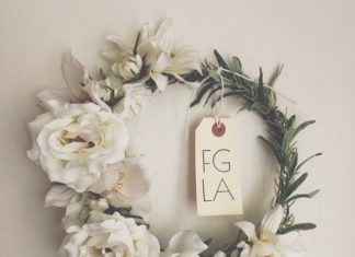 Wedding Hair With Flowers & jewels : Flower Girl Los Angeles Kelsey Harper…