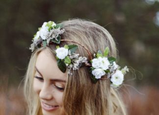 Wedding Hair With Flowers & jewels : flowers in my hair…