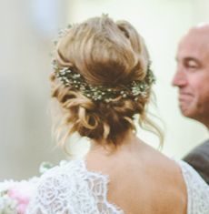 Wedding Hair With Flowers & jewels : hair//…
