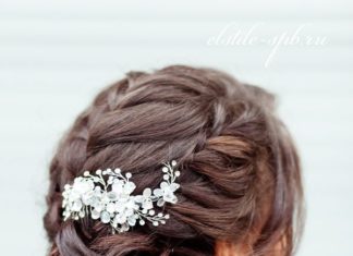 Wedding Hair With Flowers & jewels : Very pretty hair…
