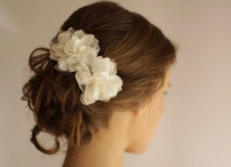 Wedding Hair With Flowers & jewels : Wedding Hair Piece Vintage Lace Wedding Hair Flower by Florentes…