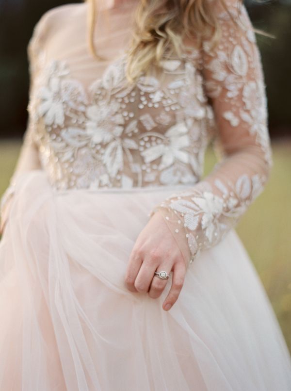 hayley paige long sleeve dresses