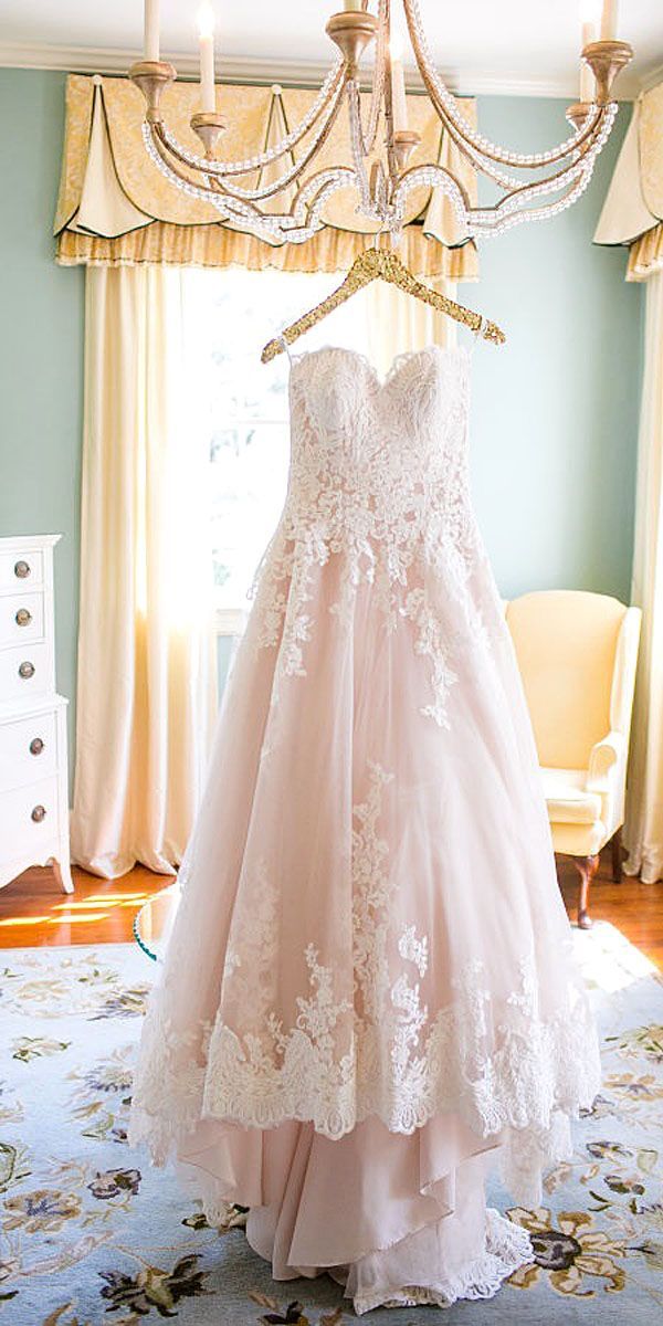 Pre-Wedding Shots: Hanging Wedding Dress ❤️ There are plenty of wedding dres...