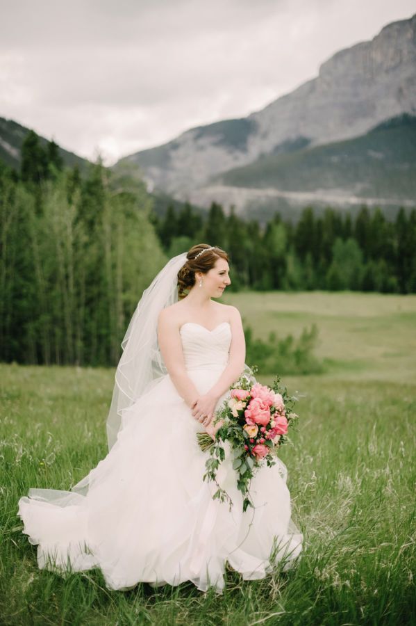 Princess-worthy ballgown wedding dress: www.stylemepretty... | Photography: Cori...