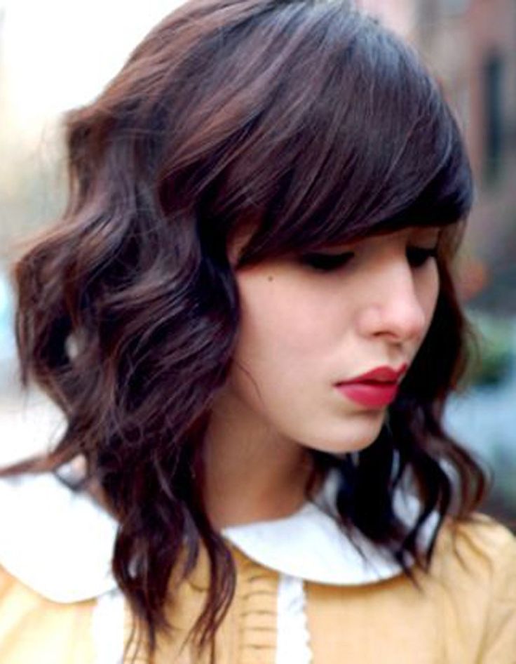 Trendy Hair Style Carre Plongeant Wavy Avec Frange Youfashion Net Leading Fashion Lifestyle Magazine