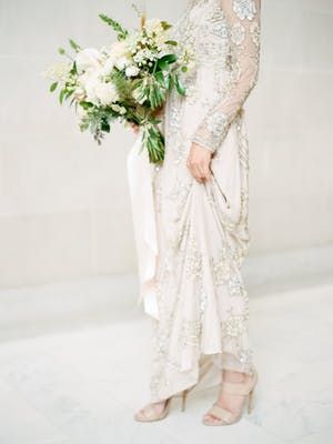 PHOTOGRAPHY Taralynn Lawton FLORAL DESIGN Ampersand WEDDING DRESS BHLDN CEREMONY...