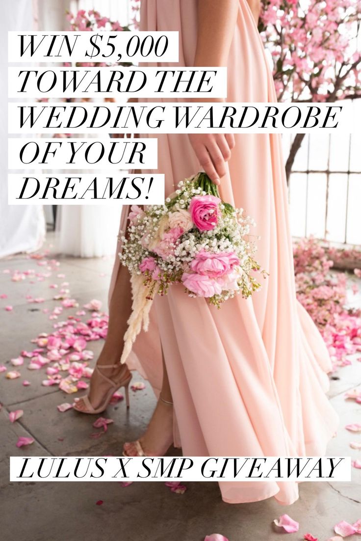 We’ve partnered up with Lulus to give one lucky winner a $5,000 (yup, you read...