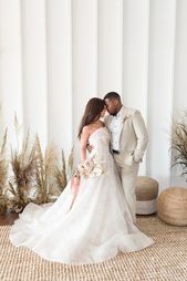 You'd never believe this pretty wedding inspiration is totally eco-friendly