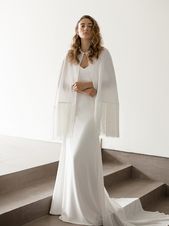 Trend Alert: The 10 Most Stunning Bridal Capes & Capelets - Bridal Musings