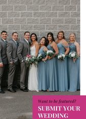 Bridesmaids Dresses : If you were a Wedding Shoppe bride, submit your wedding for a chance to be featu…