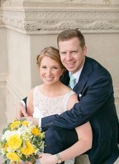 Bridesmaids Dresses : Navy Blue & Yellow Minneapolis Wedding