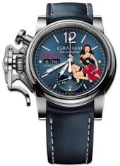 New Luxury Watches for Men in 2020 : Graham Chronofighter Vintage Nose Art Limited Edition