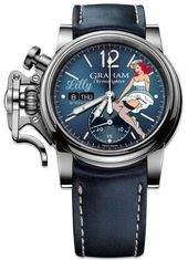 New Luxury Watches for Men in 2020 : Graham Chronofighter Vintage Nose Art Limited Edition