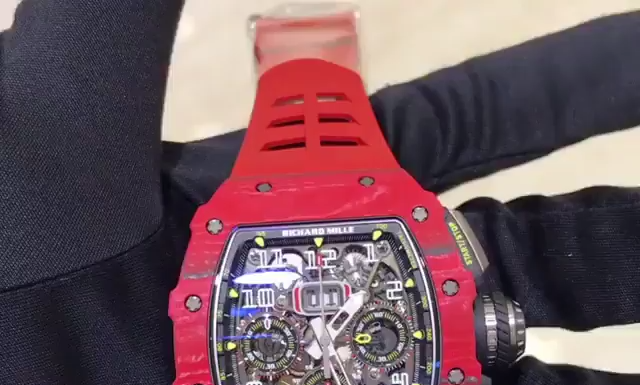 New Luxury Watches for Men in 2020 : Richard Mille RM 11-03 Red Quartz TPT NTPT Annual Calendar
