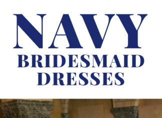 Bridesmaids Dresses : 6 Reasons to Love Navy Bridesmaid Dresses – Wedding Shoppe