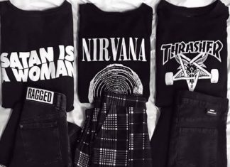 Grunge Outfits : ALTGIRL on Instagram: “1,2 or 3 😍 😍?? . . tag that friend who would really like to have one of those 😘👽 !!! . . Follow @altgirl_ For More Alternative, Grunge…”