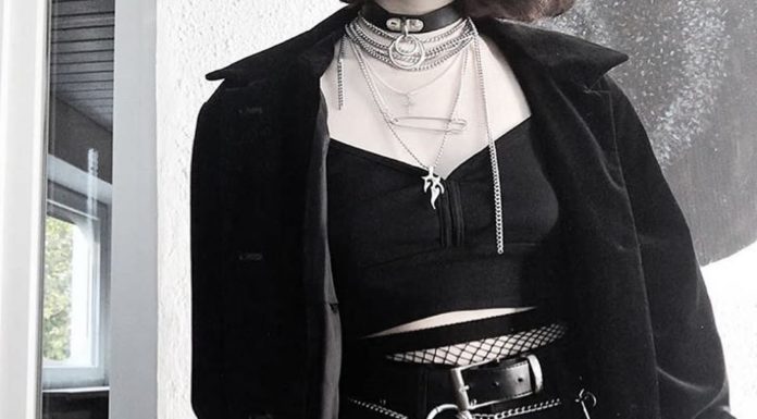 Grunge Outfits : Grunge | Blogger ⛓ on Instagram: “What’s your fave(s)? 🖤 Follow @notcryingx for more grunge inspiration! | | 📸: @burymewith4rt | | #goth #dark #gothgoth #emoboy #gothfashion…”