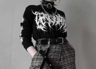 Grunge Outfits : Lys 🦇 on Instagram: “i love these pants they so comf”