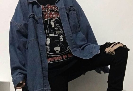 Grunge Outfits : Se você fosse a 8º membra do BTS