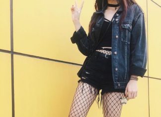 Grunge Outfits : #jeanjacketoutfits