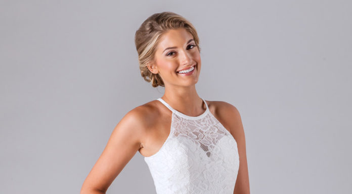 Bridesmaids Dresses : Kennedy Blue Bridesmaid Dress Kendall Top & Leah Skirt / 28231/28235