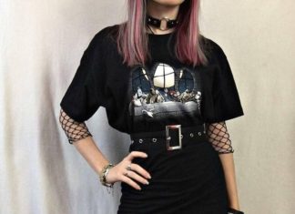 Grunge Outfits : Cat’s eyes are great, but cobwebs are better! @ louisemarie666 #makeup #be …