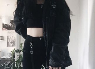 Grunge Outfits : Darker than black – Fashion for Woman