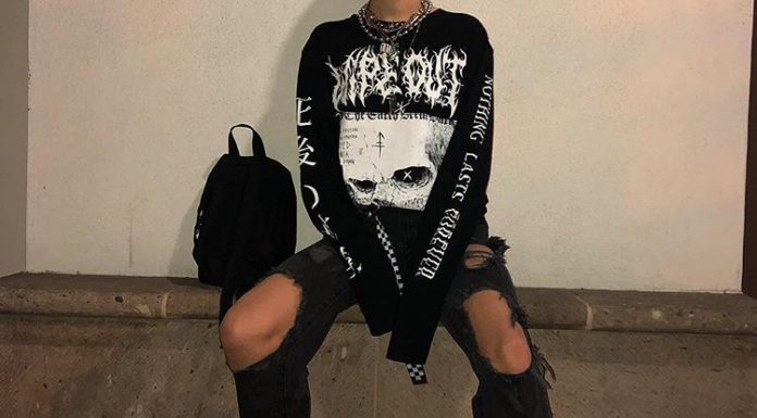 Grunge Outfits : Instagram post by MAGGIE LINDEMANN • Jan 5, 2018 at 2:14am UTC