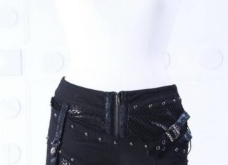Grunge Outfits : US $39.0 |Rq bl Visual kei Gilrs Punk Rock Studs Buckles Shorts Gothic Rave Shorts 51013|shorts boxer|buckle shortsshorts mens – AliExpress