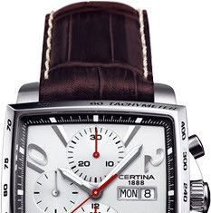 New Luxury Watches for Men in 2020 : Certina Watch DS Podium Square Chrono Automatic C001.514.16.037.00 Watch
