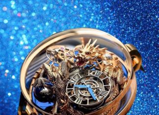New Luxury Watches for Men in 2020 : Montre Homme Jacob & Co. NOUVELLE & UNIQUE Astronomia Tourbillon Dragon